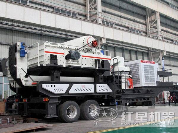 移動(dòng)汽車(chē)載式打石機(jī)