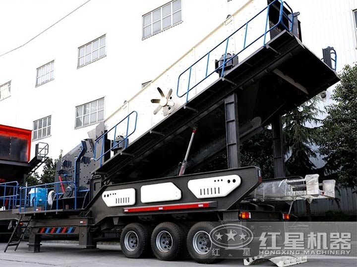 車載廢舊混凝于處理機(jī)--車載移動(dòng)反擊破，二段破碎環(huán)保