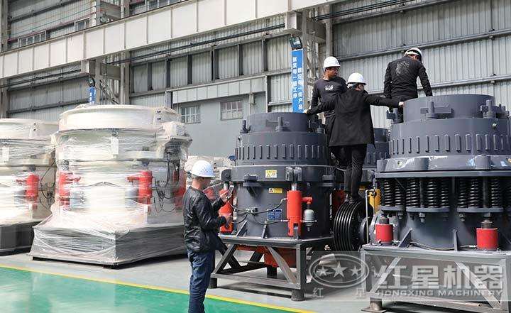 全液壓圓錐破碎機，液壓過載保護裝置，自動調(diào)節(jié)出料粒度