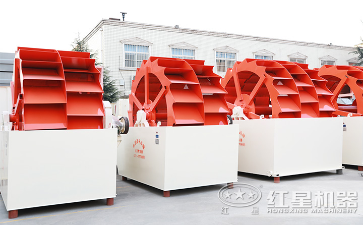 單輪、雙輪、三輪洗砂機，不同型號供君選擇 