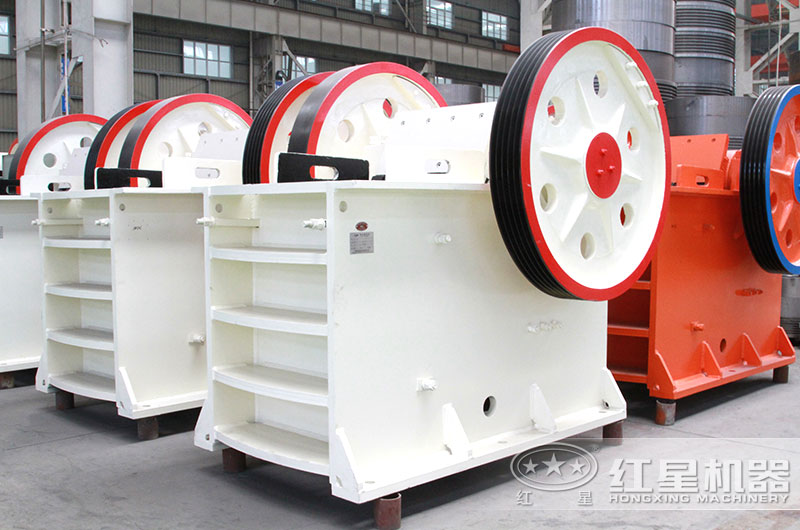 顎式破碎機-進料口大、破碎比大