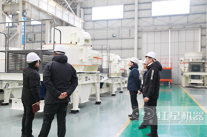 用戶到場參觀，真實(shí)感受制砂效果