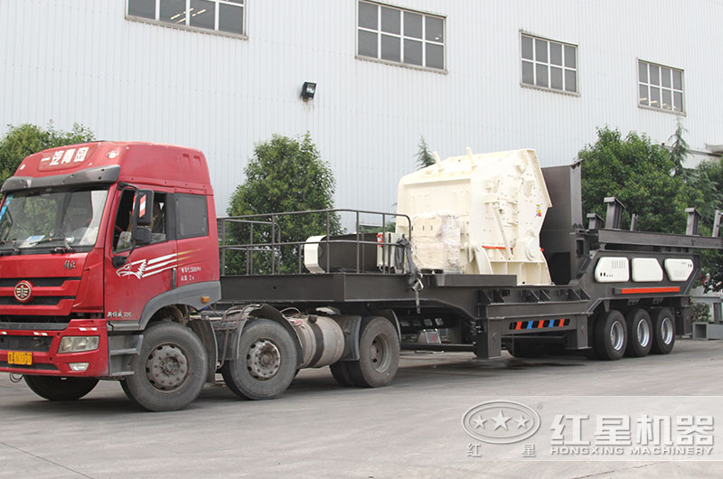 建筑垃圾制砂機(jī)行走自如，直接開往現(xiàn)場