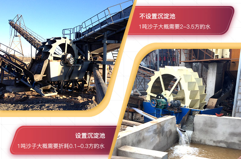 紅星為客戶(hù)搭建的洗沙沉淀池